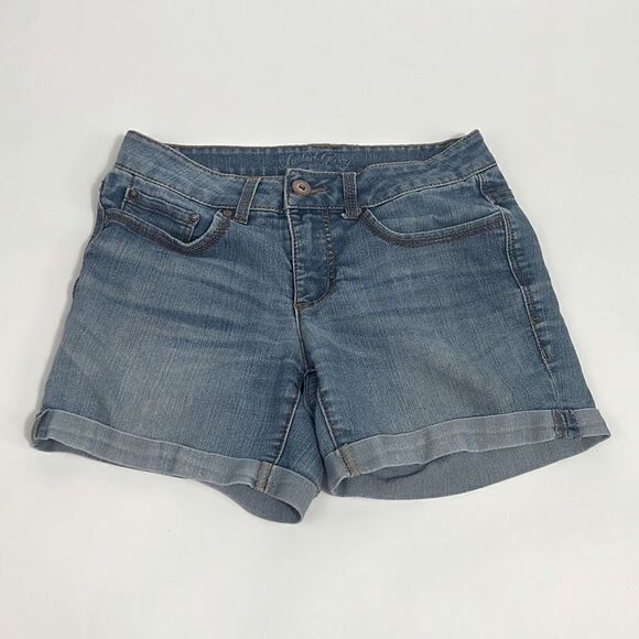 Faded Glory Cuffed Jean Shorts - Picture 1 of 5